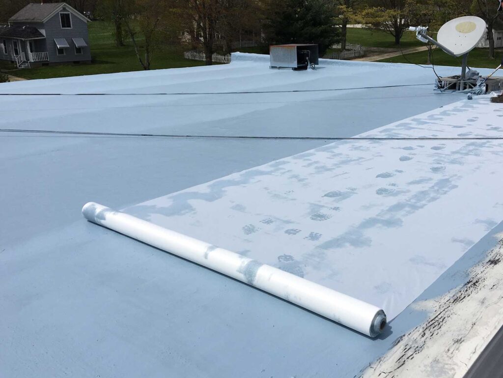 Fabric Reinforced Membrane Roofing | Rockin L Roof Coatings LLC